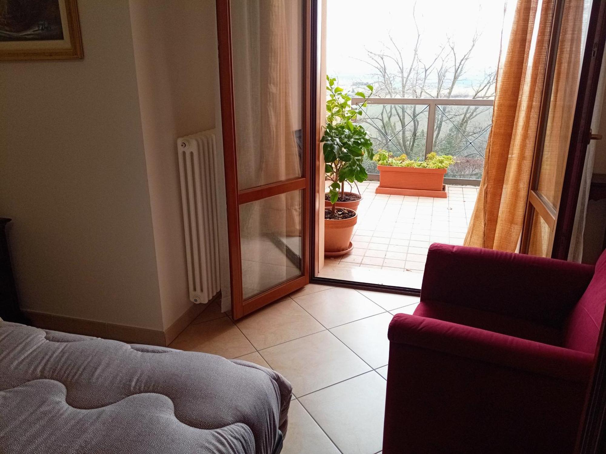 Appartamento Che Vista! Affittacamere Mombaroccio Exteriör bild