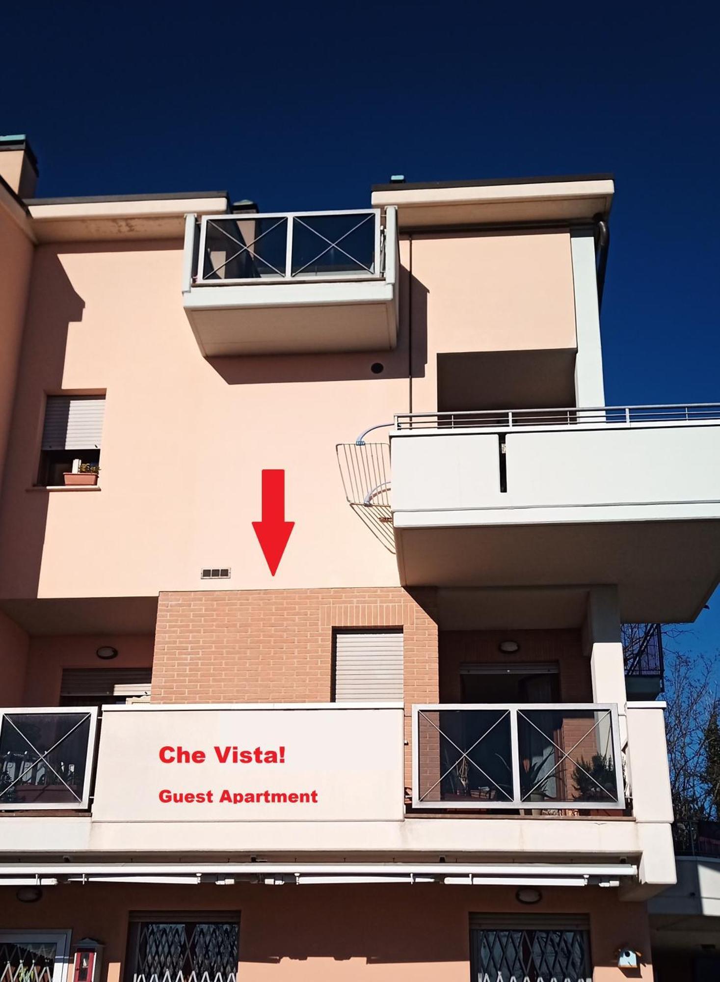 Appartamento Che Vista! Affittacamere Mombaroccio Exteriör bild